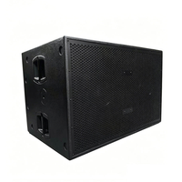 Subwoofer actif professionnel 8006-AS, double haut-parleur de basses de 18 pouces haute puissance pour grandes salles