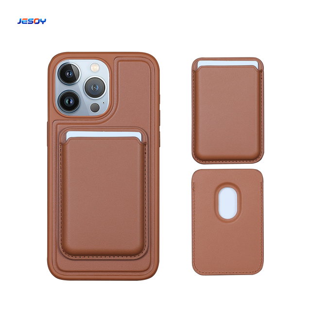 Custom Luxury Mag PU Wallet Combo Safe Magnetic Leather Phone Case for iPhone 16 15 14 Pro Max