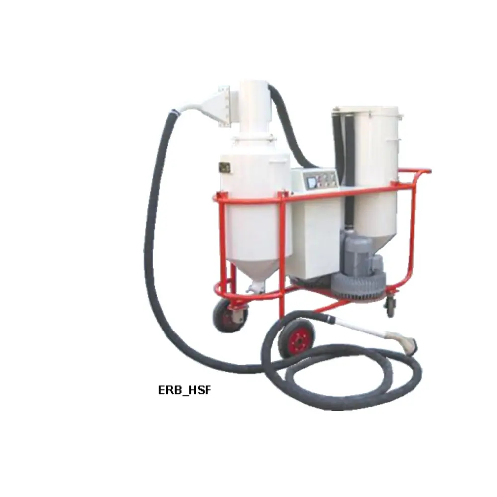 Vacuum abrasive recover and recycling machines