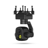 Caméra thermique à cardan SIYI ZT6 Mini Optical Pod à double capteur 4K 8MP avec zoom numérique 6X 640x512 pour inspection de drones et UAV