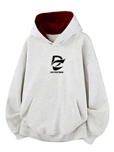 เสื้อฮู้ดผู้ชายแบบหนา น้ำหนักมาก เนื้อผ้าแข็งแรง แบรนด์แฟชั่นสำหรับคู่รัก ใส่ได้ทั้งฤดูใบไม้ร่วงและฤดูหนาว - Product Image 3