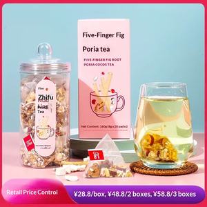 ชาสมุนไพรผสมกลิ่นพีชห้านิ้ว ผสมเปลือกส้ม <span class=keywords><strong>พุทรา</strong></span>จีน บัควีท โกร์กอน และเมล็ดข้าวฟ่าง บรรจุในถุงชา กล่องชา - Product Image 2