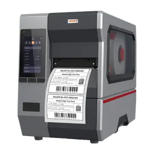 طابعة بطاقات باركود حراري صناعية بتصنيف RFID مقاس 4 بوصات HPRT IK4 203 dpi 300 dpi 600 dpi
