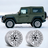 Jantes Beadlock tout-terrain 4x4 17 18 pouces 6x130/6x135/6x139.7 19 20 22 24 pouces ET 0 25 30 pour Pathfinder/Grand Cherokee/Dodge