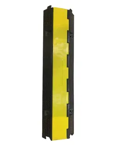 Protecteur de câble en caoutchouc 5 canaux, Bac à câbles en caoutchouc, Rampe de câble en plastique PU robuste - Product Image 6