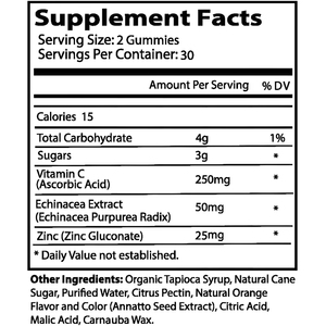 Gummie multivitaminiche per le donne uomini Extra forza immunitaria supporto per la salute integratore con vitamine C e 60 Gummies - Product Image 2