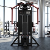 Machine professionnelle personnalisable pour exercices de Pec Fly et de Deltoid Arrière, idéale pour la musculation et le renforcement musculaire assis