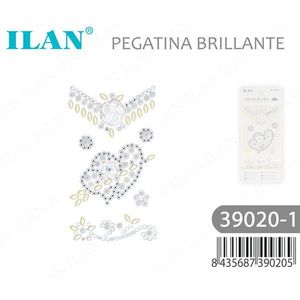 Adesivi con strass brillanti Ilan 39020-1 per decorazioni di abbigliamento - Product Image 3