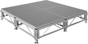 Escenario Móvil de Aluminio para DJ de Bodas al Aire Libre, Plataforma Desmontable para Desfiles de Moda, Escenario Portátil para Conciertos y Eventos de Boda - Product Image 6