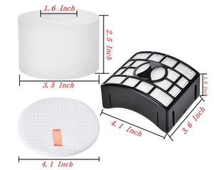 للبيع بالجملة Sharrk NV650 NV750 فلتر مكنسة كهربائية لسمك القرش الدوار يعمل بالفراغ 4 رغوة + 2 فلتر Hepa - Product Image 4