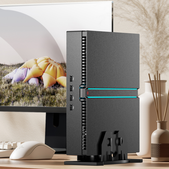 Top Selling Mini Gaming PC I9-14900F RTX4070 12G Ray Tracing DLSS 3 8K Quad Display Windows 11
