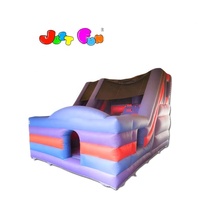 Toboggan gonflable Combo Rock Climb et toboggan avec videur mural pour enfants