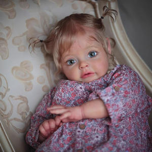 Poupée Reborn en Silicone <span class=keywords><strong>de</strong></span> Haute Qualité <span class=keywords><strong>de</strong></span> 60 cm pour Fille en Bas Âge, <span class=keywords><strong>Image</strong></span> Réaliste, Peinture 3D <span class=keywords><strong>de</strong></span> la Peau, Peinture Multi-couches, Veines Visibles - Product Image 5