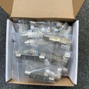 Дешевая цена, без инструментов <span class=keywords><strong>RJ45</strong></span> Cat7, экранированный соединитель для кабеля Ethernet - Product Image 6