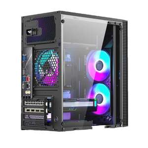 Bas <span class=keywords><strong>prix</strong></span> MATX acrylique boîtier d'ordinateur en gros bureau maison usage personnel boîtier CPU jeu PC <span class=keywords><strong>Gamer</strong></span> armoire boîtiers d'ordinateur tours - Product Image 2