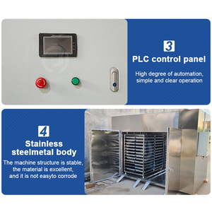 OCEAN Industrial Deshidratadora De Frutas Macadamia Horno De Secado De Frutas Red Chilli Okra Máquina De Secado De Carne - Product Image 5