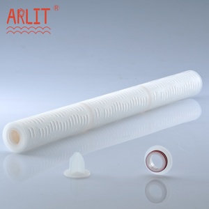 30 inch <span class=keywords><strong>0.45</strong></span> Micron PP <span class=keywords><strong>micro</strong></span>-lỗ chân lông màng xếp li hộp mực lọc cho nước - Product Image 3