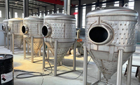 Cuve de fermentation conique de bière cuve de fermentation 500l