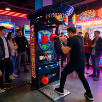 Machine d'arcade de boxe et de kick-boxing à monnayeur, jeu sportif à fort rendement, équipement de divertissement pour centre de jeux