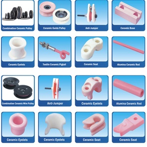Roues de guidage en céramique solide 25*12,2 mm pour le tréfilage, longue durée de vie, certifiées ISO9001:2008, OEM disponible - Product Image 5