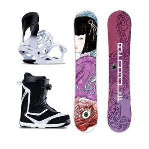 Snowboard tout-terrain pour adultes, construction en bois sandwich, renfort en carbone, léger, durable, écologique, toutes saisons - Product Image 4