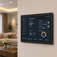 Tablette murale intelligente Android 14.0 RK3576S 15,6 pouces 4 Go 64 Go ROM POE RS485 RJ45 Matter Zigbee avec écran tactile industriel