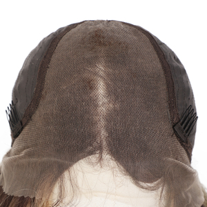 <span class=keywords><strong>Perruque</strong></span> Synthétique Résistante à la Chaleur Style Yaki <span class=keywords><strong>26</strong></span> <span class=keywords><strong>Pouces</strong></span>, <span class=keywords><strong>Perruque</strong></span> Bouclée Lace Frontale 13x6, Raie au Milieu - Product Image 5