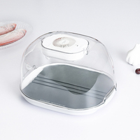 Nouvel arrivage : Plateau de décongélation en plastique antiadhésif et écologique pour viande et aliments surgelés, compatible lave-vaisselle, outil de cuisine domestique