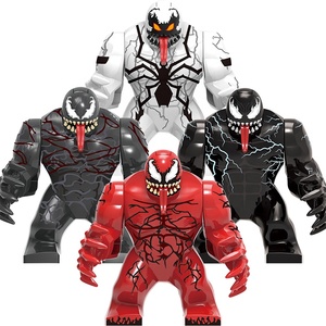 Figurine de Super héros <span class=keywords><strong>Venom</strong></span>, blocs de construction de rodage, nouvelle Collection, jouets cadeaux pour enfants, X0327 - Product Image 1