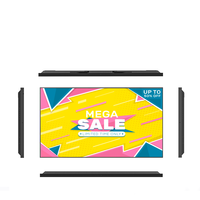 Fenêtre haute luminosité LCD Digital Signage 3000 Nits Kiosque d'écran d'affichage à cristaux liquides pour la publicité commerciale avec fonction vidéo