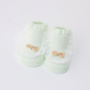 ถุงเท้าลูกไม้กันลื่น <span class=keywords><strong>ปาก</strong></span>ถุงเท้าไม่รัดขา ผ้าฝ้ายตาข่ายระบายอากาศ ฤดูใบไม้ผลิและฤดูร้อน ถุงเท้าเด็กผู้หญิง - Product Image 5