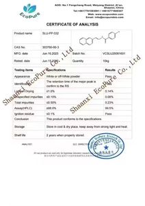 Ecopure SLU-PP-332 Péptido en Polvo Grado Alimenticio Extracto Herbal 99% CAS 303760-60-3 Envase en Tambor/Lata/Contenedor de Plástico - Product Image 3