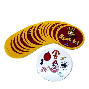 Design unico forma rotonda <span class=keywords><strong>carte</strong></span> da gioco interessante gioco di <span class=keywords><strong>carte</strong></span> educativo <span class=keywords><strong>bambini</strong></span> Flash Card 36 pz stampa di carta - Product Image 1