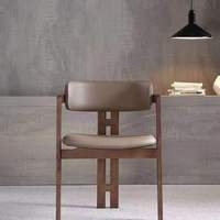 Fauteuil de cuisine moderne italien chaise de salle à manger en bois massif de haute qualité dossier ferme maison contemporaine salle à manger salons