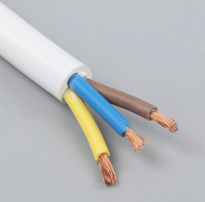 Câble d'alimentation électrique flexible isolé et gainé en PVC à 3 brins en cuivre OFC, rouleau de 100m - Product Image 5