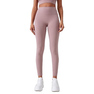 Leggings Deportivos <span class=keywords><strong>de</strong></span> Secado Rápido para Mujer, Transpirables y Cómodos, Leggings <span class=keywords><strong>de</strong></span> Yoga para Exteriores, Nailon/Spandex - Product Image 1