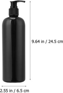Botella de Aluminio Negra Mate de 100ml-300ml con Tapa Personalizable para Aceite Esencial, Perfume y Cuidado de la Piel - Product Image 4