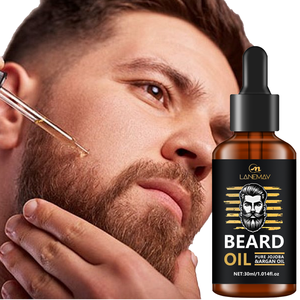 Aceite para el Crecimiento de la Barba, Nutritivo, 100% Puro, Natural y Orgánico para Hombres - Product Image 3