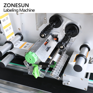 ZONESUN ZS-TB160PO automatische horizontale flache Schachteln Mylar-Kunststoffbeutel Kaffeebeutel Online-Druck-Etikettiermaschine - Product Image 4
