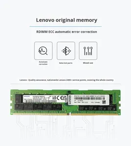หน่วยความจำเซิร์ฟเวอร์ <span class=keywords><strong>Lenovo</strong></span> 128GB DDR4 ECC 2666MHz 2933MHz 3200MHz สำหรับ <span class=keywords><strong>Lenovo</strong></span> thinksystem RAM - Product Image 6