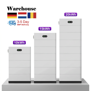 แบตเตอรี่ลิเธียมโซลาร์ราคาประหยัด Enerlution GroundHV-5000 192V-384V 106Ah 280Ah 20kWh LiFePO4 แบตเตอรี่แรงดันสูง 6000 รอบการใช้งาน - Product Image 1