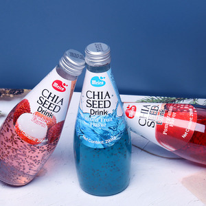 Bebida de Semillas de Chía Meien con Sabores de Frutas, Bebida Dietética Baja en Grasa en Botella de Vidrio de 290 ml, de Tailandia - Product Image 6