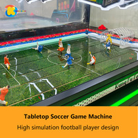 Table de football électronique à monnayeur, machine d'arcade interactive 2 joueurs, jeu de baby-foot personnalisable en anglais, universel