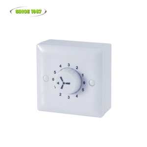 เครื่องควบคุมผนัง5สปีดพัดลมติดเพดาน ABS PP สวิตช์โรตารีปุ่มกดควบคุมทำด้วยวัสดุที่ดีที่สุด - Product Image 4