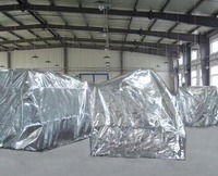 Isolation thermique pour conteneurs maritimes 20ft 40ft 40HC, feuille réfléchissante en aluminium, tissu tissé écologique