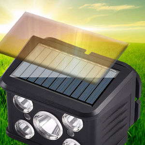 5 LED Solar Headlamp USB Rechargeable Waterproof 5-Mode Bright Headlight for Camping Fishing Hiking Emergency <b>Work</b> <b>Light</b> - Product Image 2