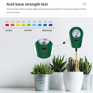 JQ001 Pflanzen Säure Luft feuchtigkeit Garten Blumen wasser analysator 3 in 1 Boden PH Fertility Meter Detektor Bodenfeuchte sensor Meter - Product Image 2