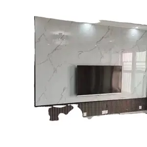 Duvar Wallboard Pvc kaplama yivli katı Mdf ahşap dekoratif ızgara panelleri