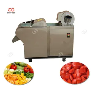 Máquina de corte de vegetais de raiz automática elétrica comercial