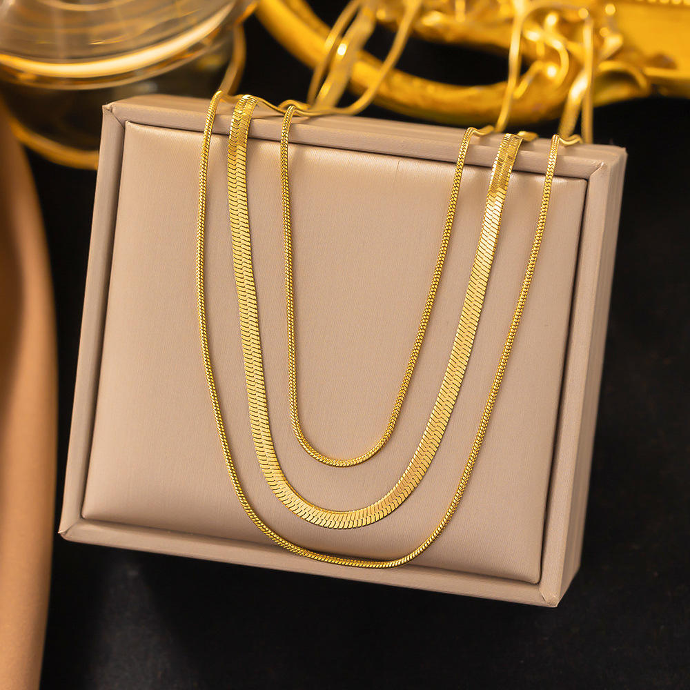 three-layer snake chain